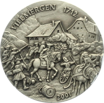 Preview: 1. August-Taler 2001 - Villmergen 1712 Preview: 1. August-Taler 2001 - Villmergen 1712